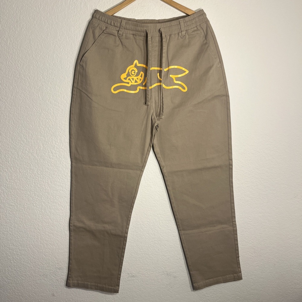 Billionaire Boys Club Pants Ice Cream Khaki Men's Size M Running Dog